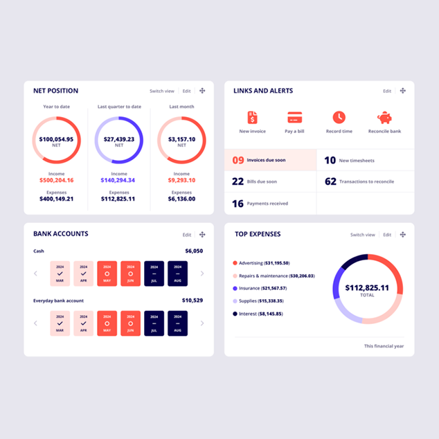 screenshot of Reckon One